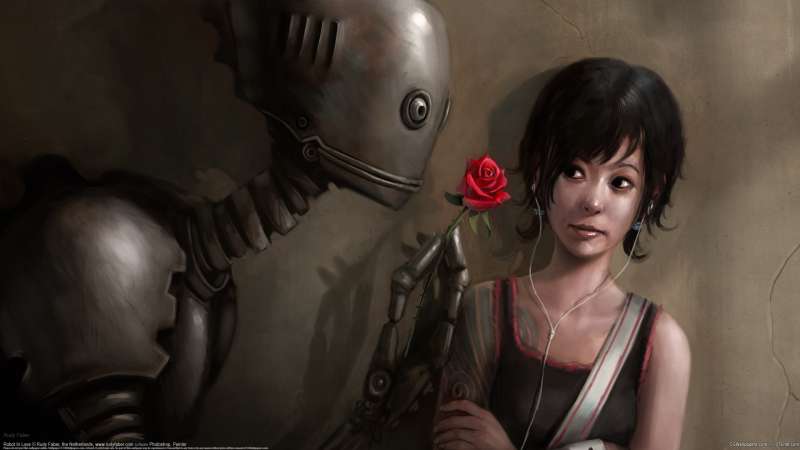Robot In Love wallpaper or background