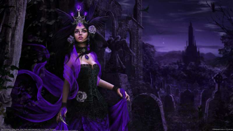Dark Sorceress wallpaper or background