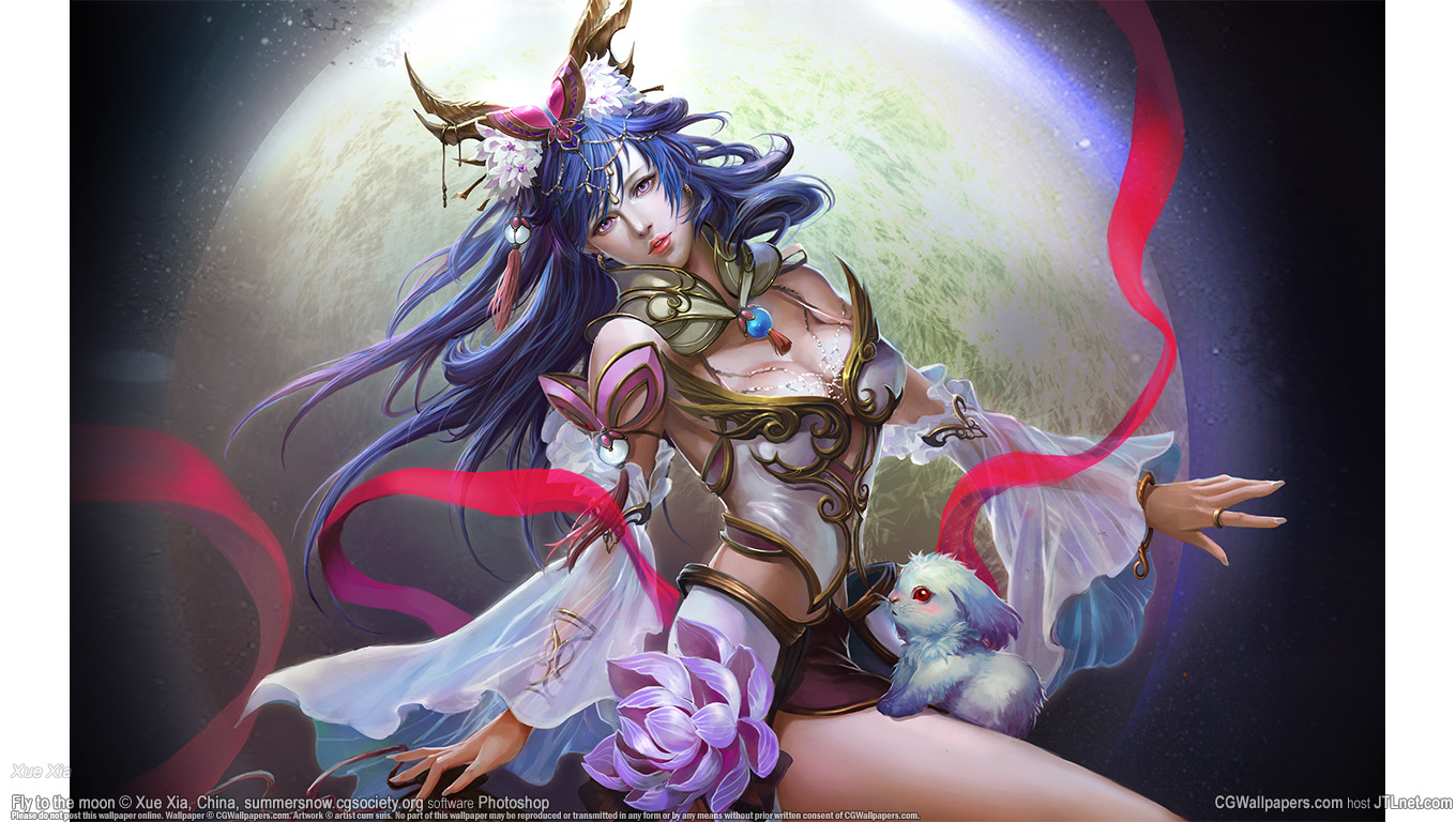 Xue Xia wallpaper 01 @ 1360x768